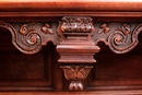 Renaissance style Cabinet in Walnut, France 19th century