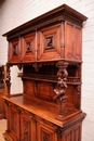 Renaissance style Cabinet in Walnut, France 19th century