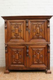 Oak Renaissance cabinet 18th century