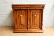 Walnut Henri II cabinet 19th century