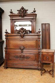 3 pc Walnut Regency style bedroom set 19th century