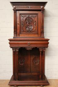 Walnut Henri II credenza 19th century