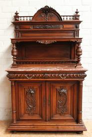 Walnut Henri II server 19tn century