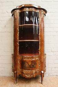 Napoleon III Vernis Martin display cabinet 19th century