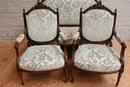 Louis XVI style Seats in Walnut, France 19th century