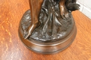 style Antique statue in Bronze, France 19th century