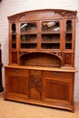 Art Nouveau style Cabinet in Oak, France 1900