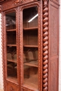 Hunt style Bookcase in Oak, France 19th century