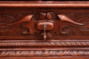 Hunt style Bookcase in Oak, France 19th century