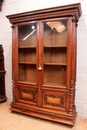 Renaissance style Bookcase in Walnut, France 19th century