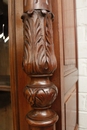 Henri II style Bookcase in Walnut, France 19th century