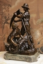 style Statue in Bronze, France 19th century