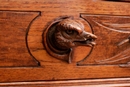 Black forest style Chest of drawers in Oak, France 19th century