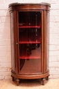 Louis XVI style Display cabinet in mahogany, France 19th century