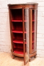 Louis XVI style Display cabinet in mahogany, France 19th century