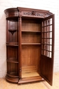 Renaissance style Display cabinet in Walnut, France 19th century