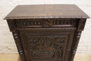 Breton style Cabinet in Oak, France 19th century