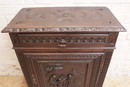 Breton style Cabinet in Oak, France 1900