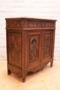 Breton style Cabinet in Oak, France 1900