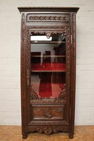 Breton display cabinet 19th century