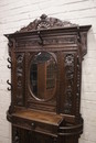 Breton style Hall tree  in Oak, France 19th century