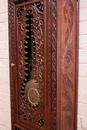 Breton style Grandfathers clock in Oak, France 1900