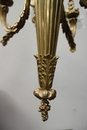 style Chandelier in Bronze, France 19th century