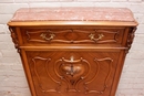 Louis XV style Secretary desk in Walnut, France 19th century