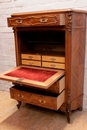 Louis XV style Secretary desk in Walnut, France 19th century