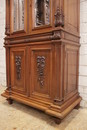 Regency style Secretary cabinet in Walnut, France 19th century