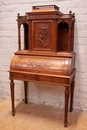 Renaissance style Desk in Walnut, France 19th century