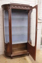 Louis XVI style Display cabinet in Walnut, France 19th century