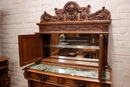 Renaissance style Dinning set in Walnut, France 19th century