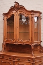 Louis XV style Cabinet in Oak, Belgium 19th century