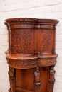 Renaissance style Cabinet in Walnut, France 19th century