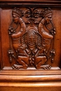 Renaissance style Desk in Walnut, France 19th century