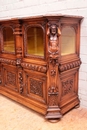 Renaissance style Display cabinet in Walnut, France 19th century