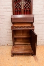 Gothic style Prayer bench in Walnut, France 19th century