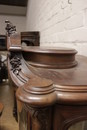 Louis XV style Display cabinet in Walnut, France 19th century