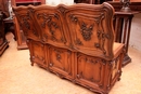 Louis XV style Trunk/cabinet in Walnut, France 19th century