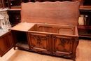 Louis XV style Trunk/cabinet in Walnut, France 19th century