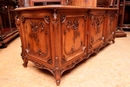 Louis XV style Trunk/cabinet in Walnut, France 19th century