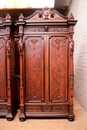 Renaissance style Armoires in Walnut, France 19th century