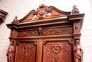 Renaissance style Armoires in Walnut, France 19th century