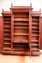 Renaissance style Bookcase in Walnut, France 19th century