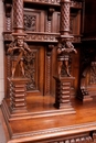 Renaissance style Cabinet in Walnut, France 19th century