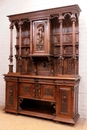 Renaissance style Cabinet in Walnut, France 19th century