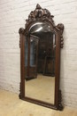 Hunt style Mirror in Oak, France 19th century