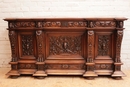 Renaissance style Sideboard in Walnut, France 19th century