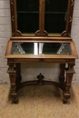 Regency style Display cabinet in Walnut, France 19th century